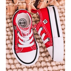 Baskets Basses Classiques Enfant Big Star HH374196 Rouge 1 Baskets Basses Classiques Enfant Big Star HH374196 Rouge 1