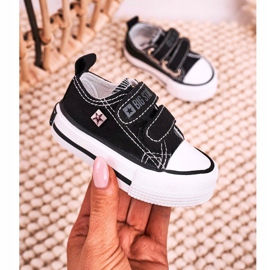 Baskets Basses Enfant Avec Velcro Big Star HH374096 Noir 2