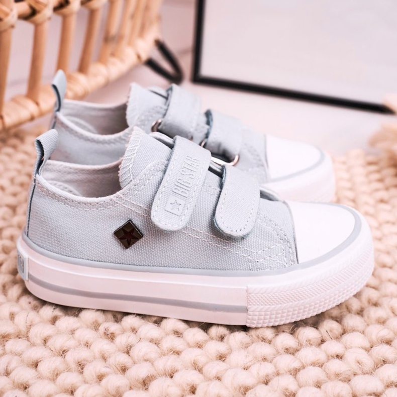 Baskets Basses Enfant Avec Velcro Big Star HH374100 Bleu 2