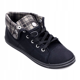 Baskets Hautes Konwers DD52 Noir le noir 1
