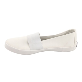 Baskets femme American Club, blanches 1