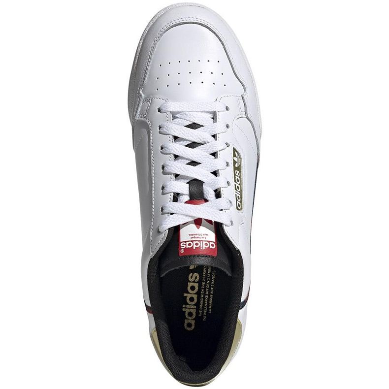 Adidas Continental 80 blanc FW5325 chaussures pour hommes blanche 1