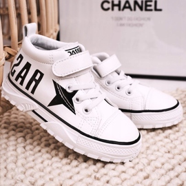 Apawwa Baskets Hautes Enfant Avec Velcro Blanc Sparky blanche 2 Apawwa Baskets Hautes Enfant Avec Velcro Blanc Sparky blanche 2