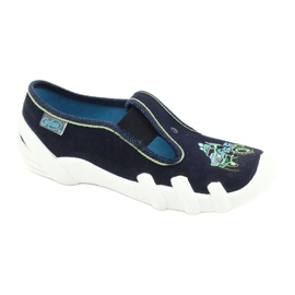 Chaussures enfant Befado 290X214 bleu marine vert 2