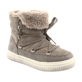 American Club Bottes Esquimaux Taupe beige 4 American Club Bottes Esquimaux Taupe beige 4