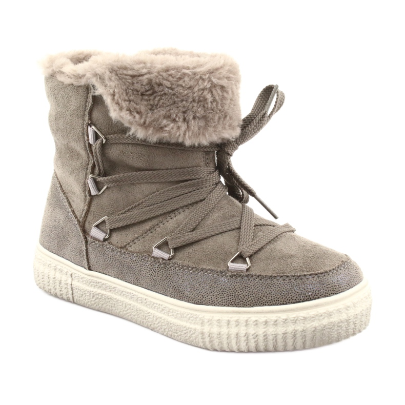 American Club Bottes Esquimaux Taupe beige 4 American Club Bottes Esquimaux Taupe beige 4