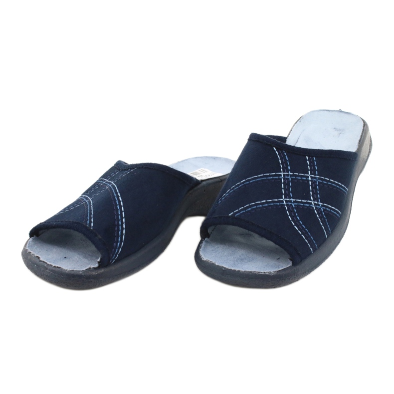 Chaussons Befado 442D147 bleu 3 Chaussons Befado 442D147 bleu 3