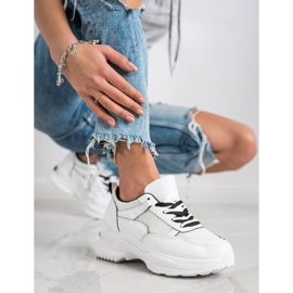 SHELOVET Baskets blanches classiques 1