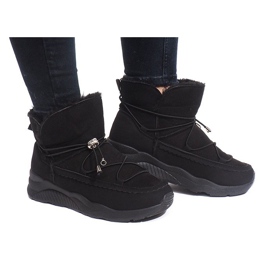 Bottes bien isolées K-107 Black blanc 1