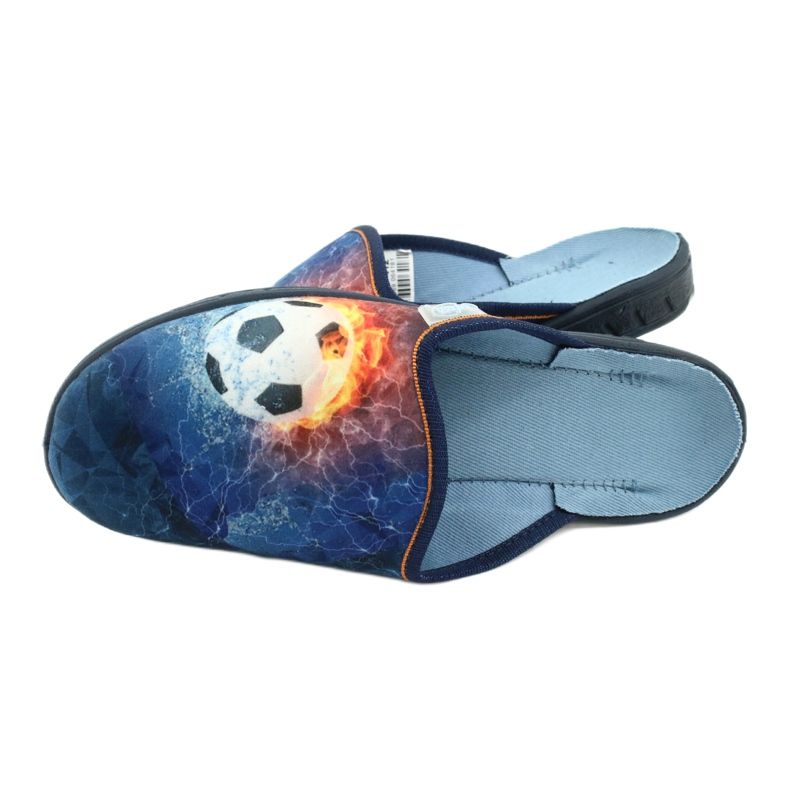 Chaussures enfants colorées Befado 707Y412 bleu multicolore 5