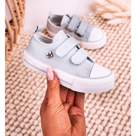 Baskets Basses Enfant Avec Velcro Big Star HH374100 Bleu 1