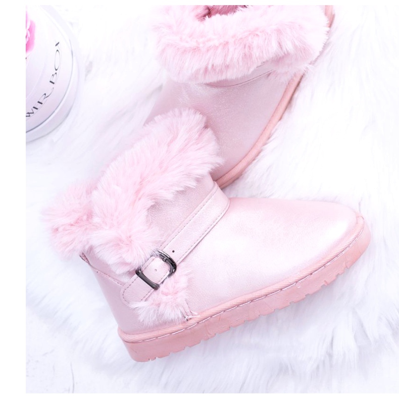 BUGO Bottes de neige chaudes pour enfants avec fourrure rose JellyBeans 1 BUGO Bottes de neige chaudes pour enfants avec fourrure rose JellyBeans 1