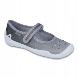 Chaussures pour enfants Befado 114Y315 argent gris 1