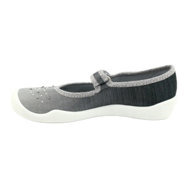 Chaussures pour enfants Befado 114Y315 argent gris 2
