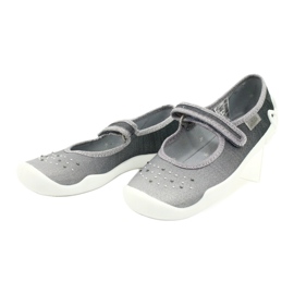 Chaussures pour enfants Befado 114Y315 argent gris 3