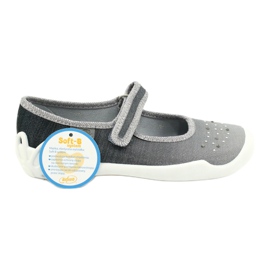 Chaussures pour enfants Befado 114Y315 argent gris 6