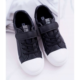 Baskets Enfant Avec Velcro Big Star DD374108 Noir ['le noir'] le noir 1