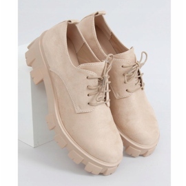 Mocassins Semelles Hautes NC1120 Beige 1