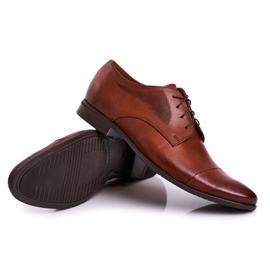 Bednarek Polish Shoes Pantoufles Bednarek en cuir marron pour hommes brun 1
