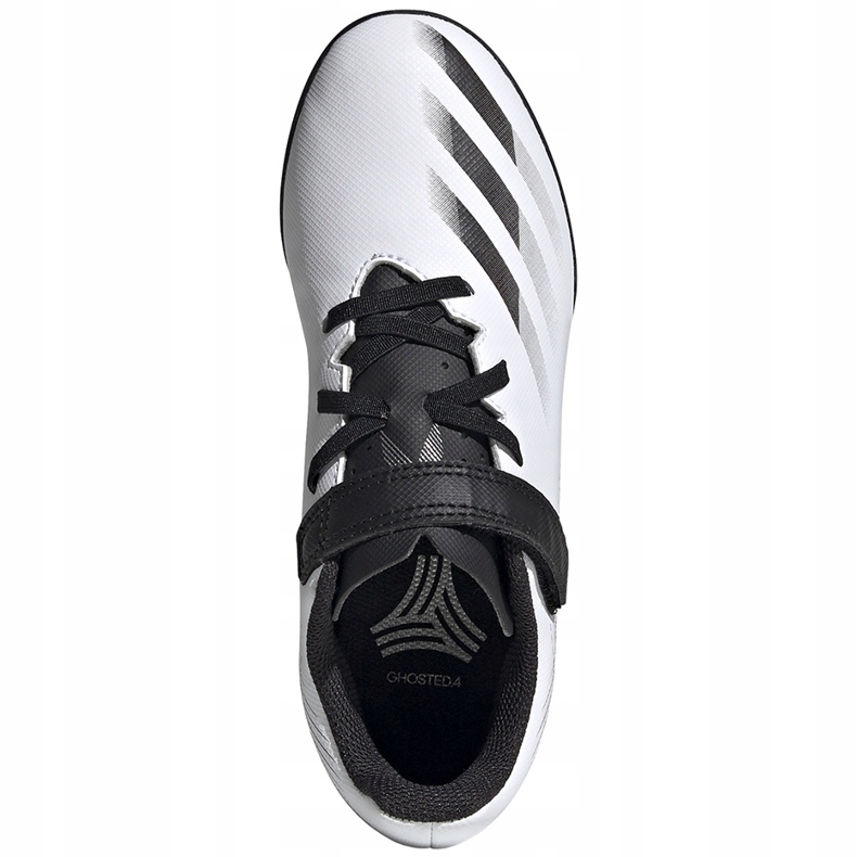 Chaussures de foot Adidas X GHOSTED.4 H&amp;L Tf Junior FW9573 blanc 1