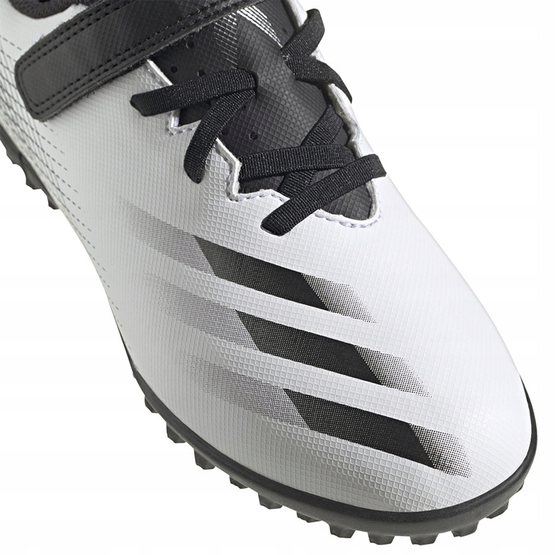 Chaussures de foot Adidas X GHOSTED.4 H&amp;L Tf Junior FW9573 blanche 2