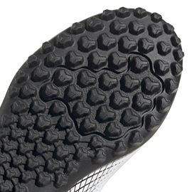 Chaussures de foot Adidas X GHOSTED.4 H&amp;L Tf Junior FW9573 blanche 4