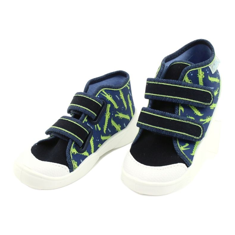 Chaussures enfant Befado 212P069 bleu marin vert 3 Chaussures enfant Befado 212P069 bleu marin vert 3