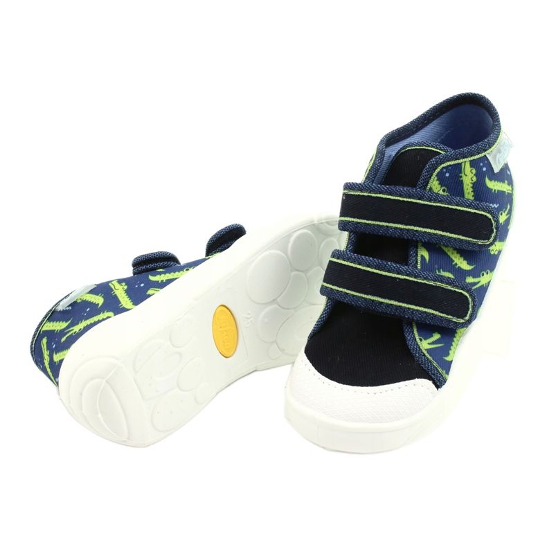 Chaussures enfant Befado 212P069 bleu marin vert 4 Chaussures enfant Befado 212P069 bleu marin vert 4