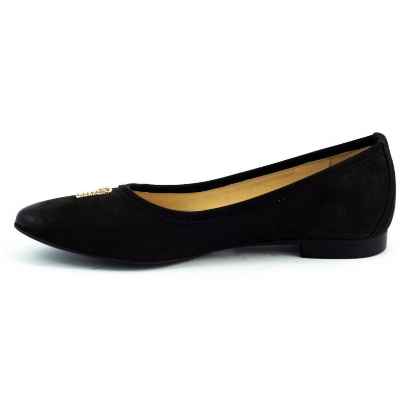 Neścior Ballerines femme 077 noir le noir 1
