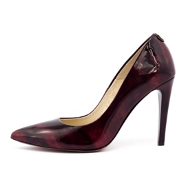Escarpins bordeaux Neścior 006-C rouge 1