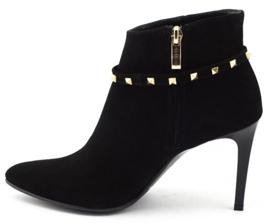 Bottines Neścior 092-R daim noir 2
