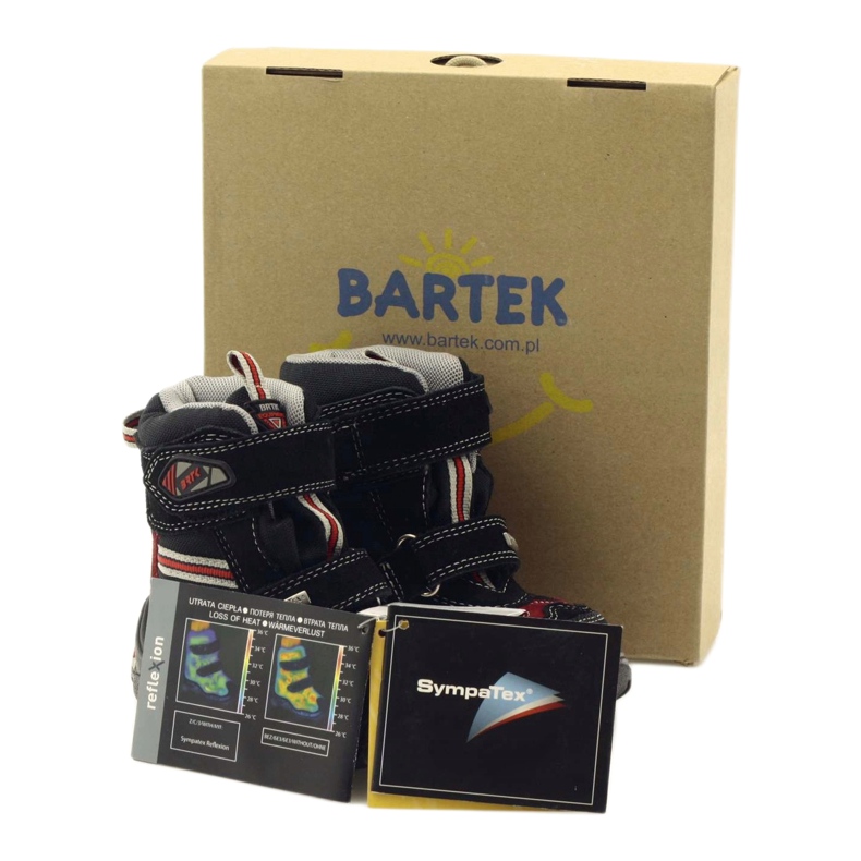 Livres avec une membrane 11931 Black / Red Bartek le noir 4