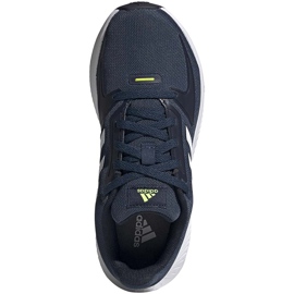 Chaussures enfant Adidas Runfalcon 2.0 K bleu marine FY9498 blanc 1