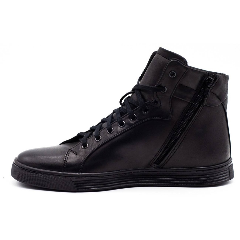 KENT Chaussures homme creepersy isolées 306 Noir 1