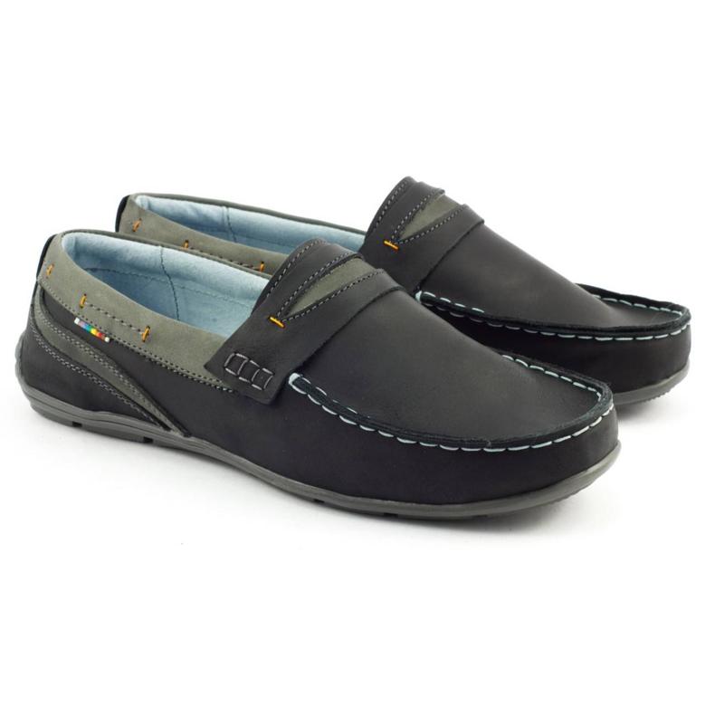 Mocassins pour hommes noirs 295 2