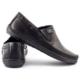Polbut Mocassins homme noirs J68 / 4 1