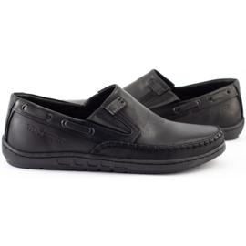 Polbut Mocassins homme noirs J68 / 4 2
