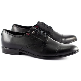 Olivier Chaussures habillées pour hommes 301GT noir 1