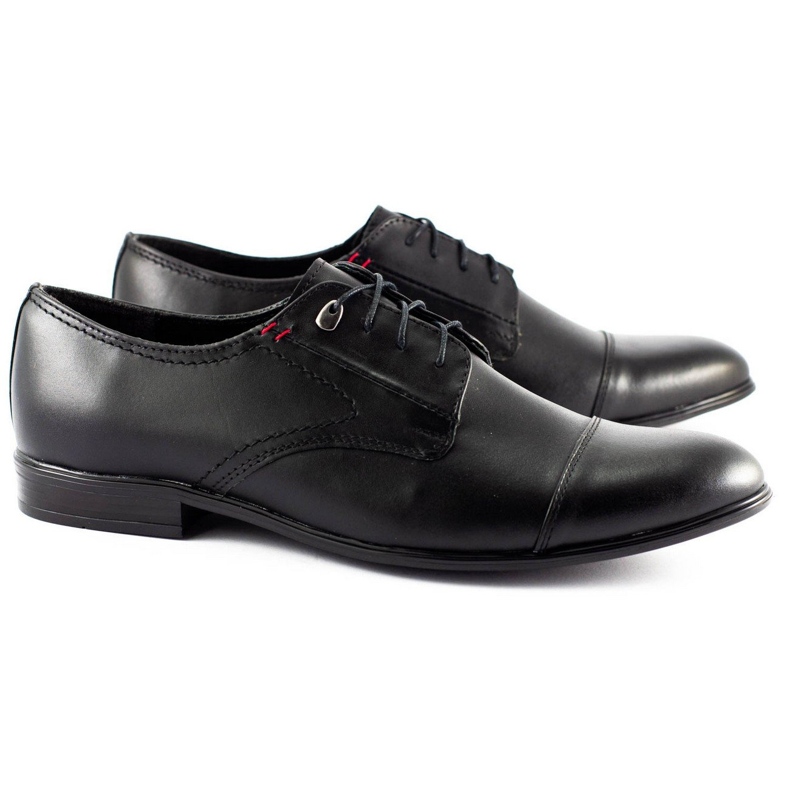 Olivier Chaussures habillées pour hommes 301GT noir 1
