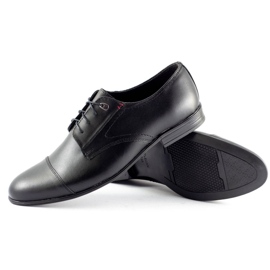 Olivier Chaussures habillées pour hommes 301GT noir 2