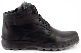 Polbut Bottes d'hiver pour hommes noires J60S 1