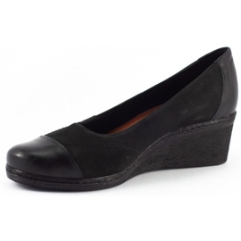 Pulso Escarpins pour talons compensés 361 noir le noir 1 Pulso Escarpins pour talons compensés 361 noir le noir 1