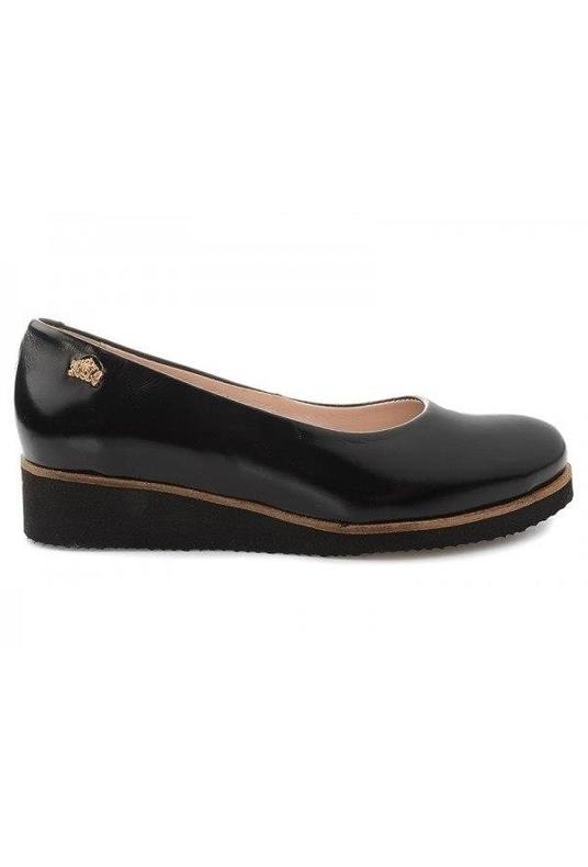 Olivier Ballerines 2508 noires pour femmes 1