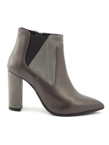 Bottes femme Lizard 04429 marron bleu marine 1