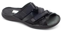 Polbut Chaussons homme SA06 noirs 1