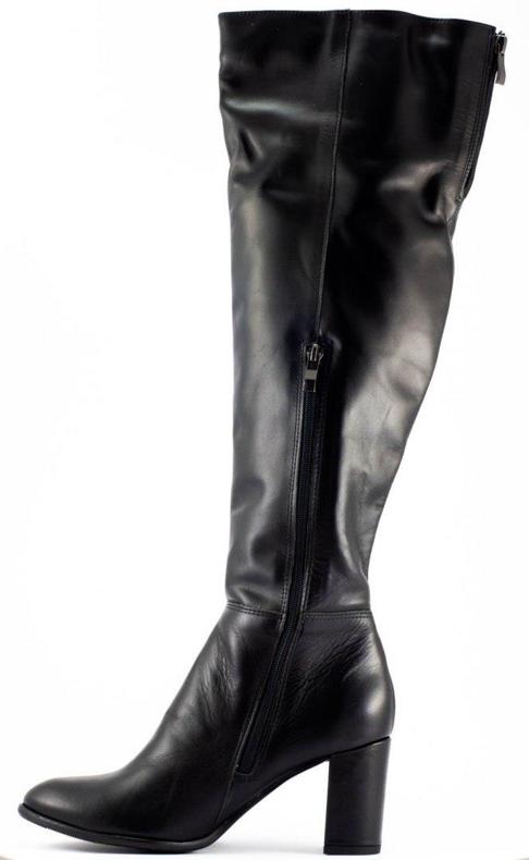 Saway Bottes pour femmes sur le poteau 2564 noir 2