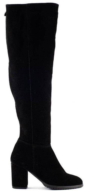 Saway Bottes pour femmes sur le poteau 63-W noir 1