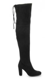 Saway Bottes noires pour femmes sur le poteau KM229 1