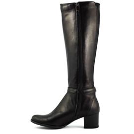 Lizard Bottes d'hiver noires pour femmes 03854 2