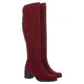 Olivier Bottines isolées Agnes bordeaux rouge 1